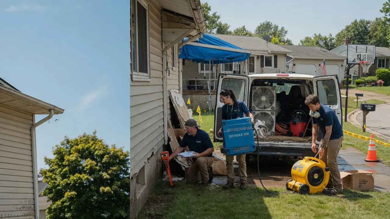 Ceiling Leak Cleanup in Frederika, IA near me